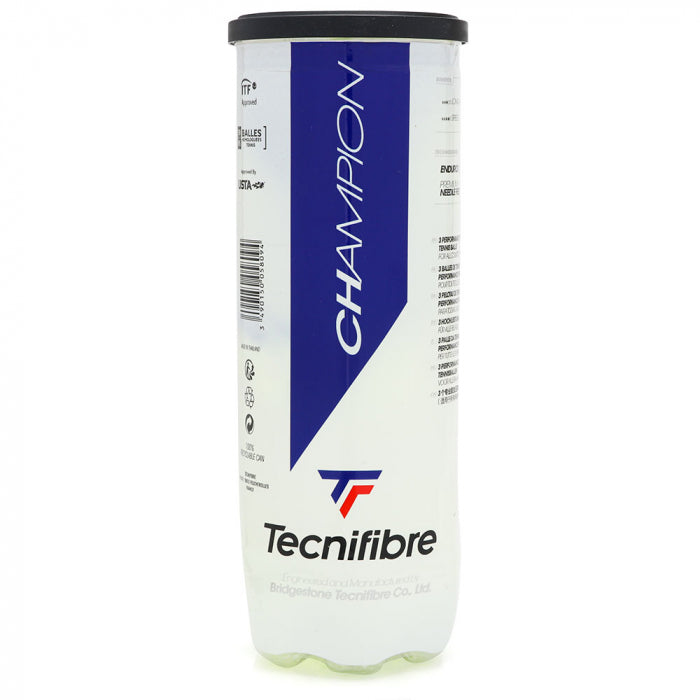 Bola de Tênis Tecnifibre Champion One (6UN) - Pró Spin