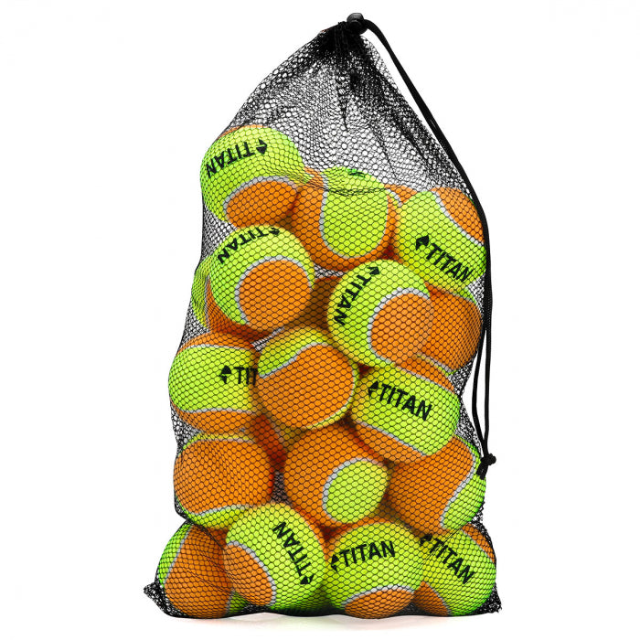 Bola de Beach Tennis Titan Laranja - Pack com 24 Unidades